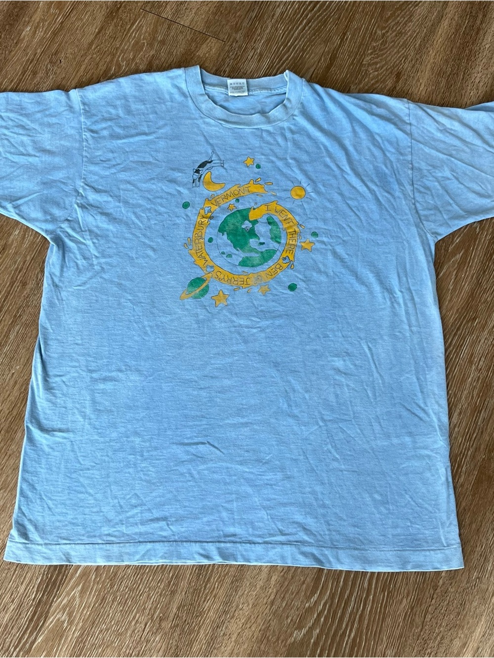 VTG Ben & Jerry’s Ice Cream Waterbury VT T-Shirt Men XL